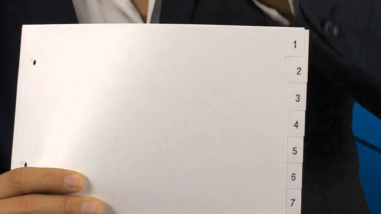 Standardregister Hartfolie grau oder weiß, A5 oder A4