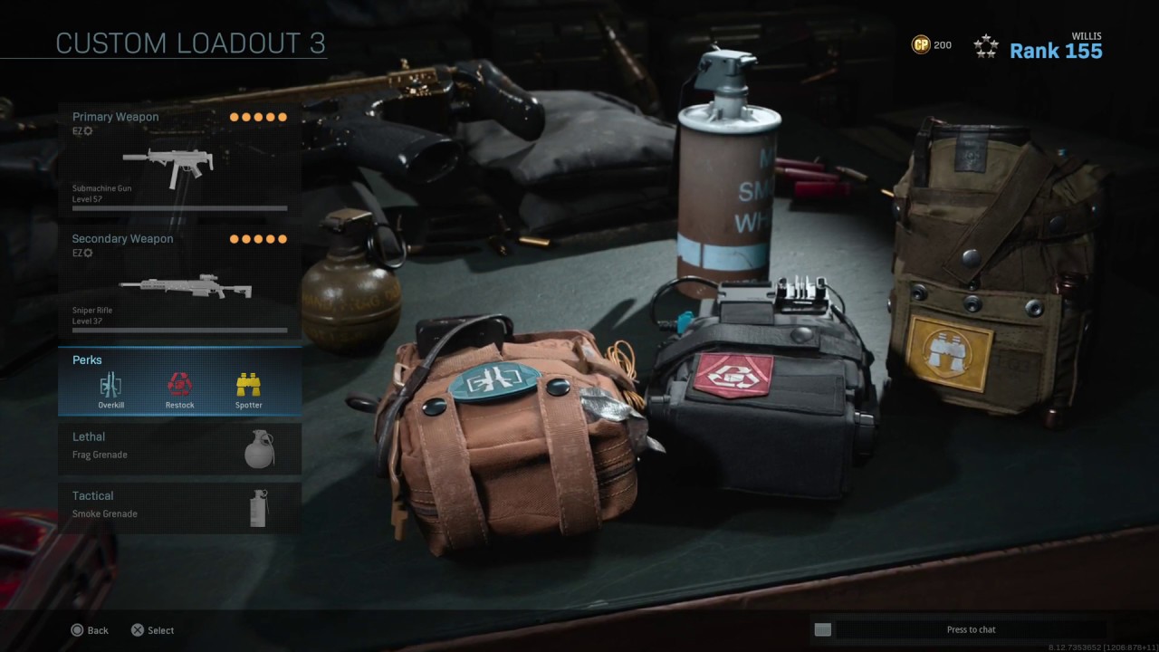 Overkill Setups THE BEST OVERKILL CLASS SETUP FOR SEARCH AND DESTROY IN MODERN WARFARE ...
