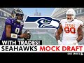 Nfl mock draft with trades seattle seahawks 7round draft for the 2024 nfl draft
