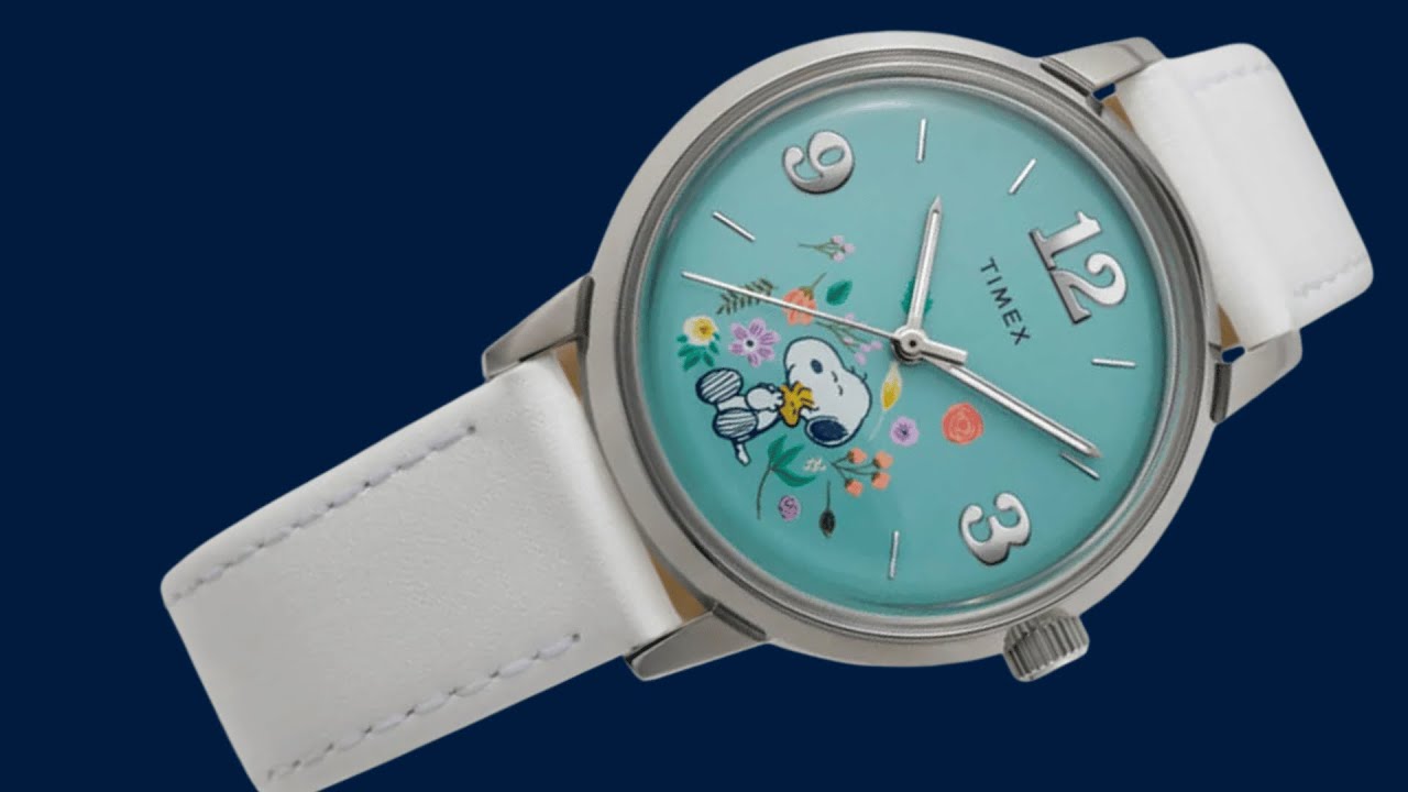 Компания Timex выпустила часы Snoopy, вдохновленные Rolex и Omega, всего за 209 долларов… и они п...