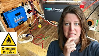 I Need a Fire Extinguisher...Starting the Electrical in my Box Truck