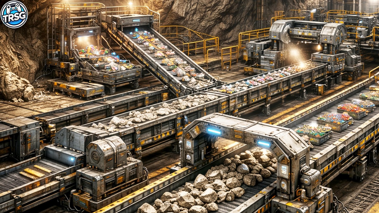 New Mining Simulation Game - Mineral Mining Simulator - YouTube