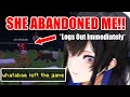 Nerissa Meets Bae on the New Minecraft Server but Logs Out the Moment They Get Attacked【Hololive EN】
