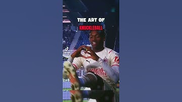 Thumbnail of THE ART OF KNUCKLEBALL😍 #shorts