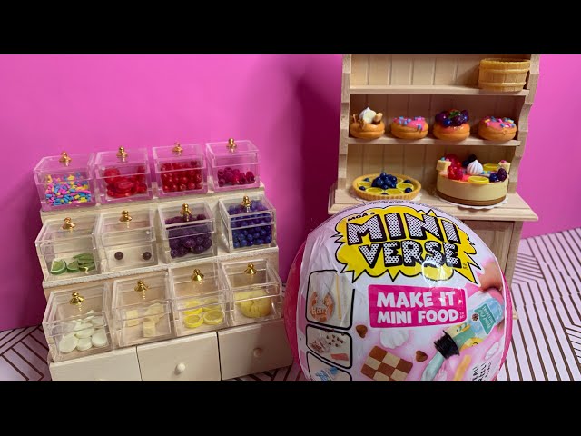 Mini Verse Diner Series 2 + New!! Fridge + Unboxing Surprise 