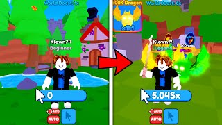 Noob a Pro en  Magic Clicker Roblox