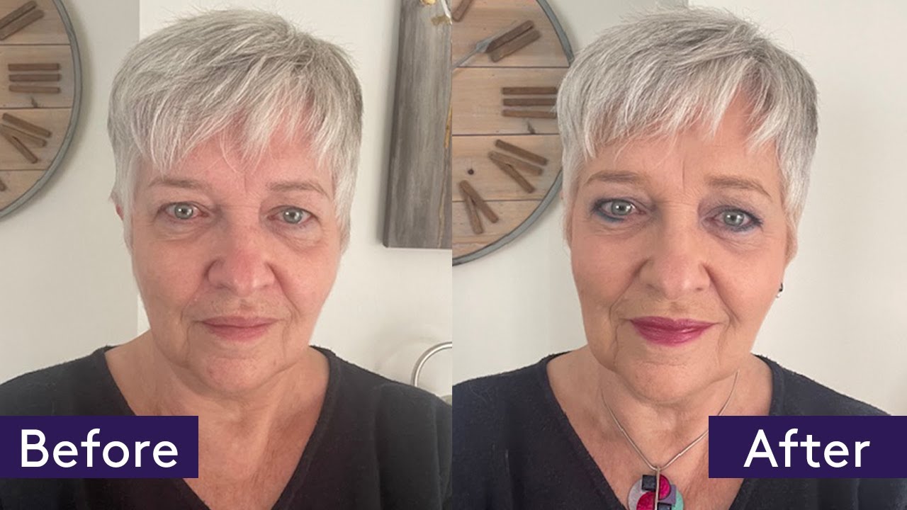 Make-over or make-down? The before and after of a woman over 60