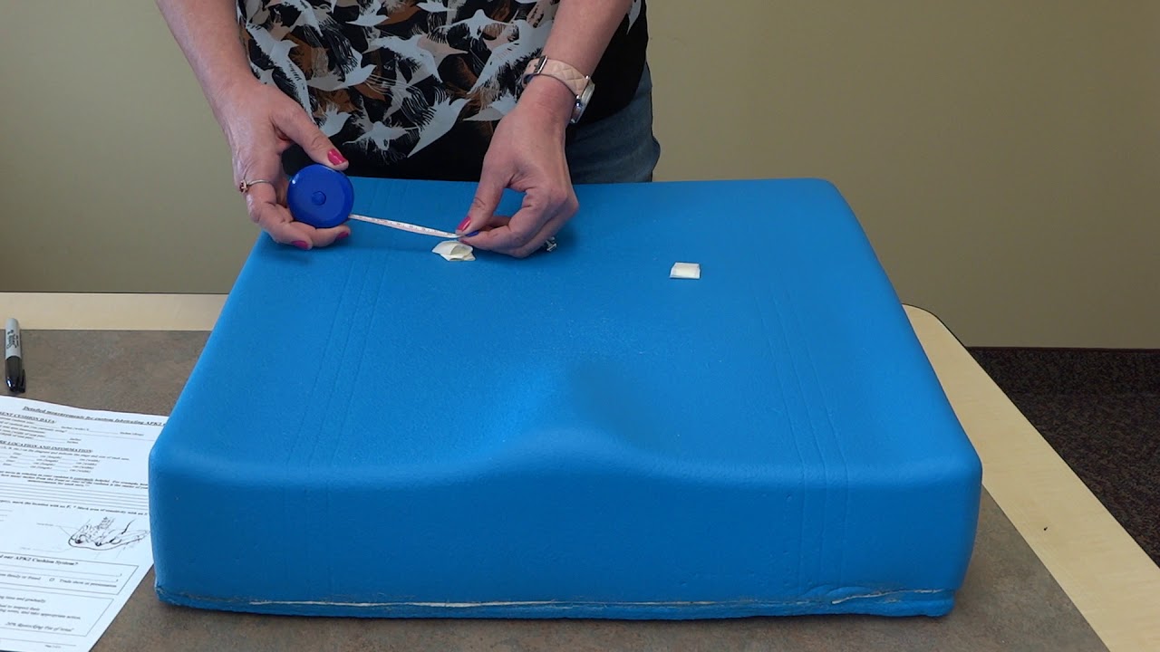 How to Find Sore Location In Relation To Your Cushion's Surface