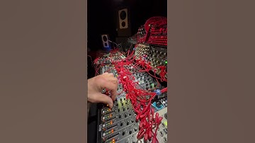 Modular synth techno improvisation #techno #analogsynth #modularsynth #berlintechno #eurorack