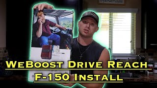 We Boost Drive Reach OTR Fleet Install Ford F-150
