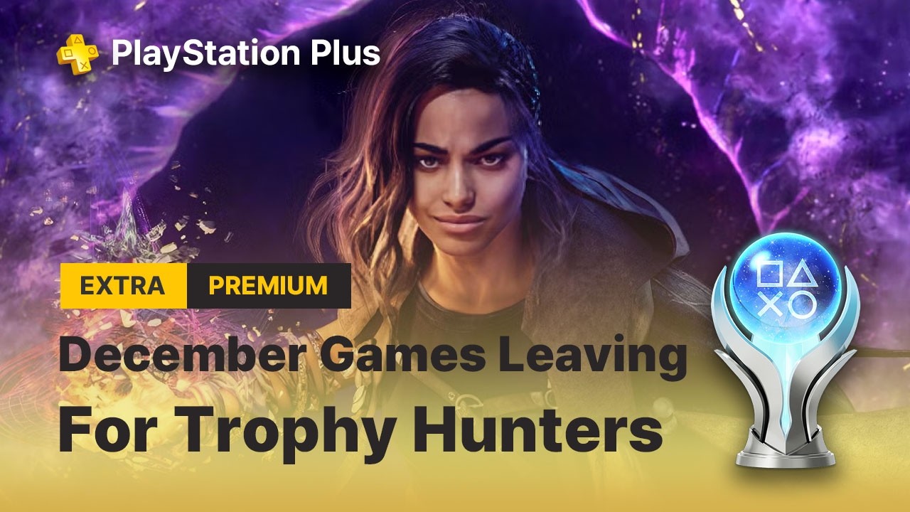 Игры PS Plus, которые выйдут в декабре 2025 года: полный список трофеев, уровень сложности «Плати...