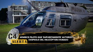 Reaparece piloto que presuntamente autorizó el despegue del helicóptero robado del AICM