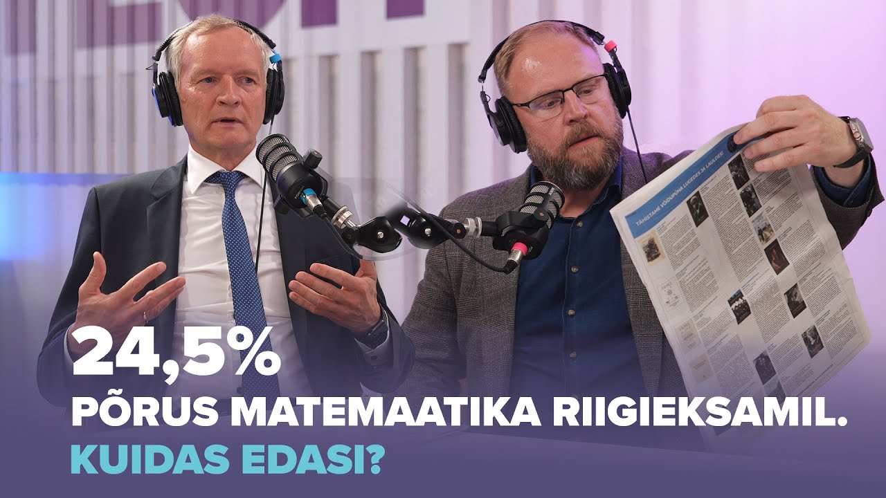 TalTech Taskus | Tiit Land: laia ja kitsa matemaatika valik on ebaõnnestunud