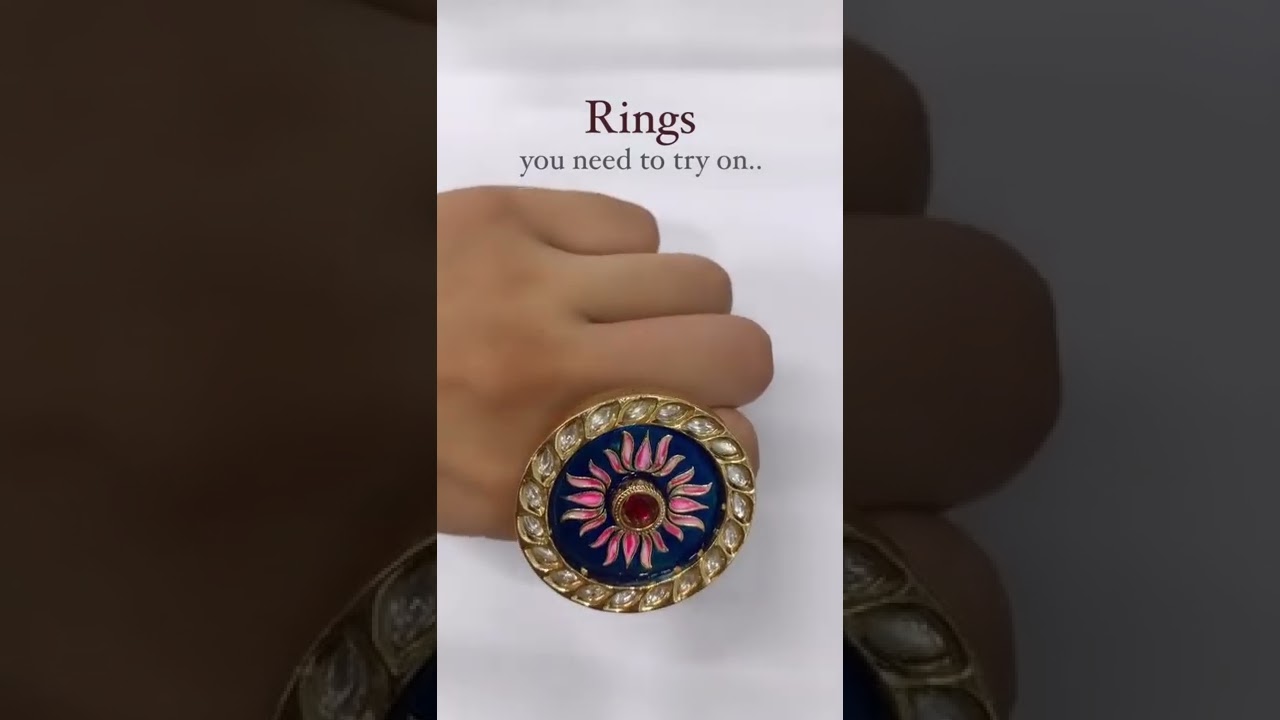 Sayda Jewels: Elevate Your Look with Stunning Rings! 💍✨ I Wear rings that gives a beautiful look alw