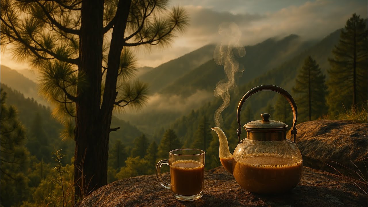 Making Tea in the Wilderness | Peaceful Outdoor Cooking in Nature