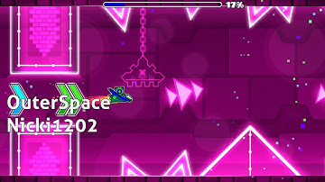 Nicki1202 - OuterSpace | Hard | [GeometryDash]