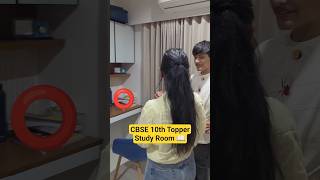 CBSE 10th Topper Study Room 📖 #pookiegang #samridhimam