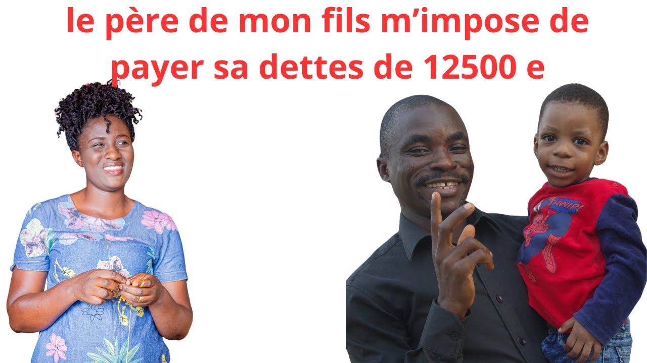 LE PERE DE MES 2 ENFANTS  QUE J ATTEND DEPUIS PLUS DE 10 ANS M IMPOSE A  PAYER UNE DETTE DE 12500e