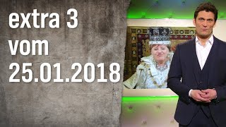 Extra 3 vom 25.01.2018 | extra 3 | NDR