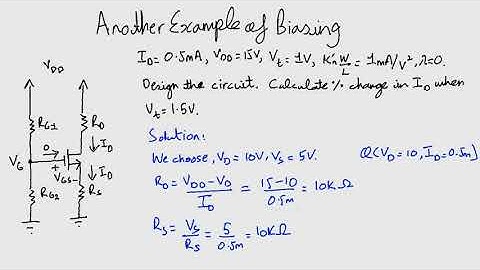 Another Example of Biasing - [ENG] Electronics 1: Module 3 Lecture 22 ZE - 264