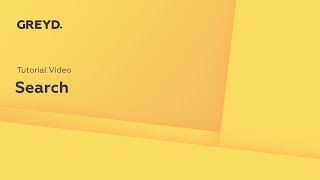 Advanced Search features in Greyd.Suite