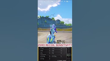 PUBG MOBILE/BGMI 4.0 Zero Recoil Sensitivity Code #bgmi #zerorecoilsettings #short