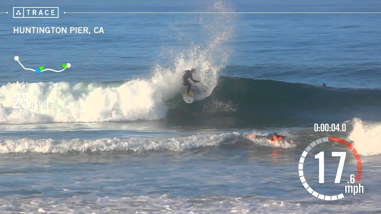 Trace: Surfing - Jake Saenz at Huntington Pier