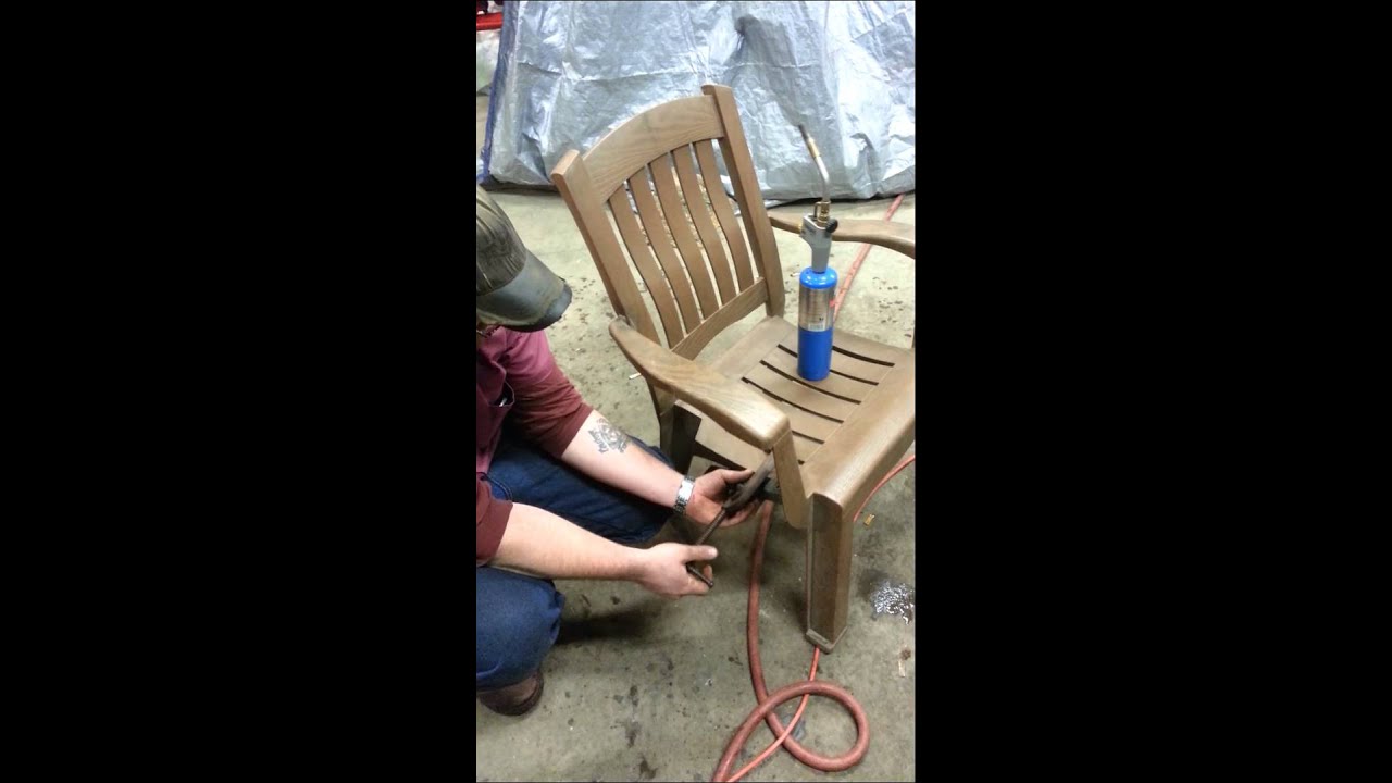How To Fix A Plastic Chair Youtube