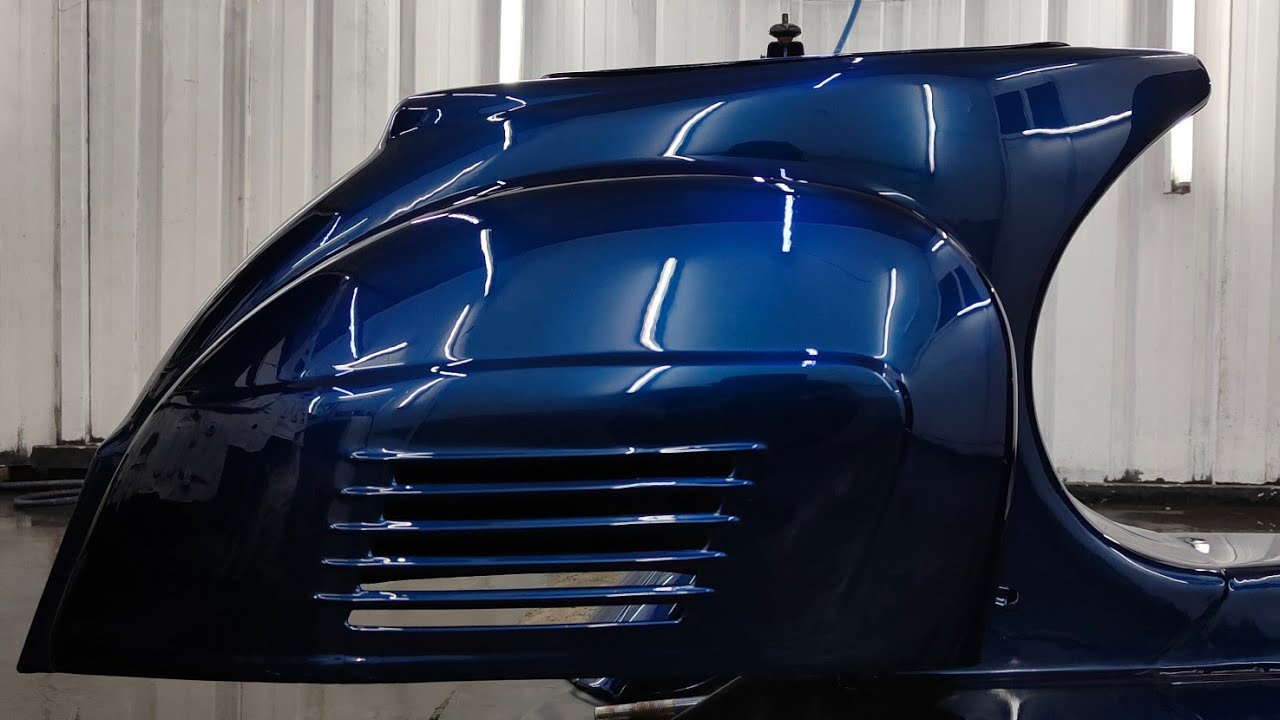 REPAINT VESPA SUPER 150 / DEEP BLUE  !!