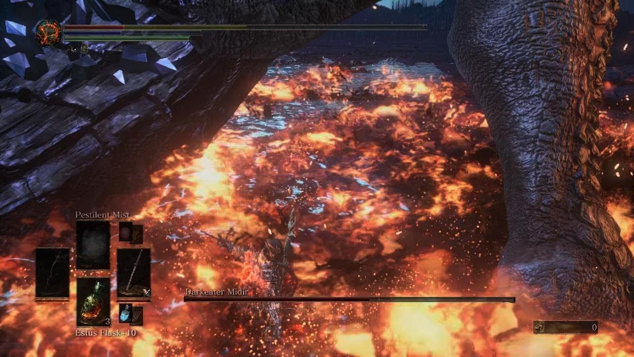 DARK SOULS III Darkeater Midir Solo - YouTube