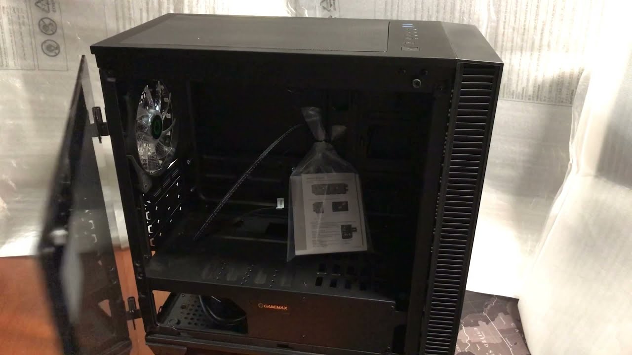 Распаковка Корпуса GameMax Mini Abyss из Rozetka