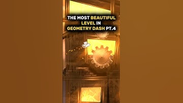 THE MOST BEAUTIFUL LEVEL IN GEOMETRY DASH PT.4 #geometrydash #beautiful #most #edit #creator