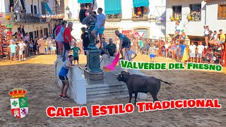 Capea Estilo Tradicional. Valverde del Fresno, 13 de Agosto de 2022