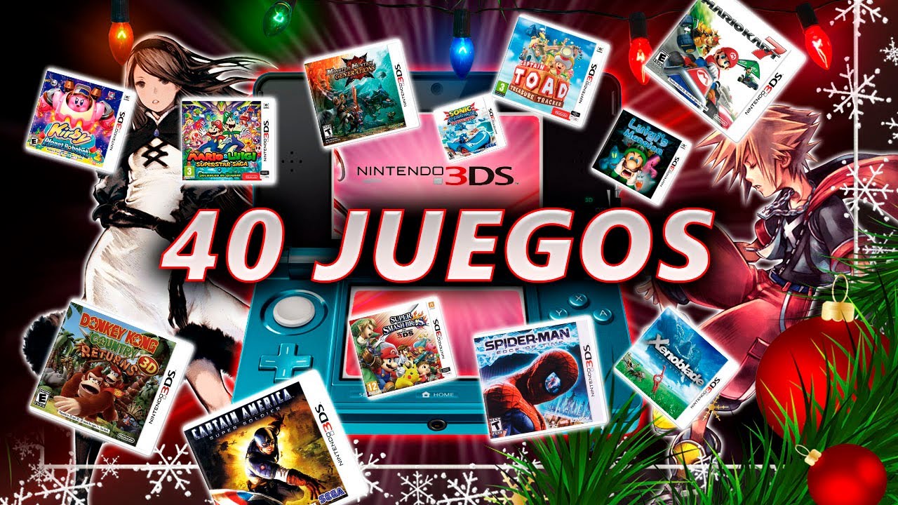 40 Juegos de Nintendo 3DS Que Debiste Jugar (Recopilación 2022) 