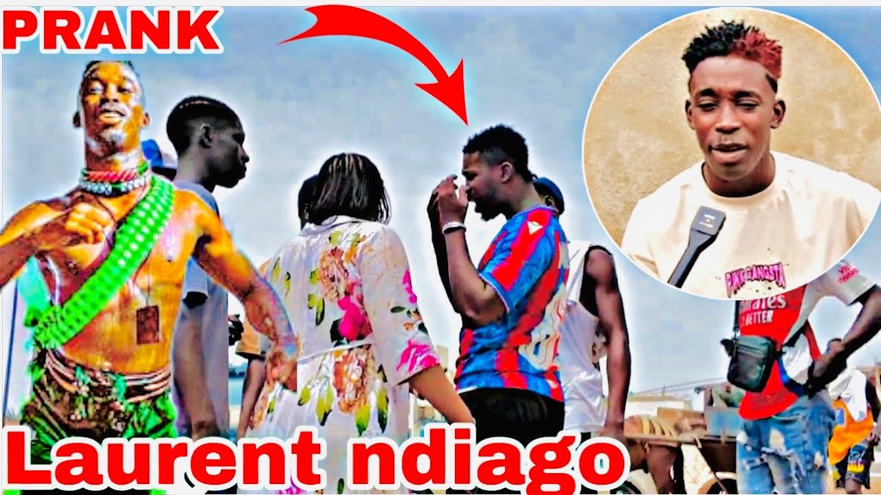 PRANK-avec Laurent Ndiago Lutteur (mame Khawouma djiguène ki dou sama guèl soussoul)