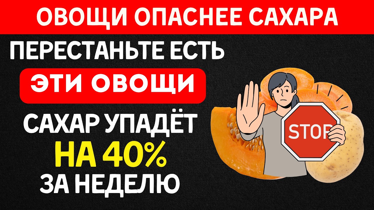 Эти овощи ОПАСНЕЕ сахара для диабетиков: что помогает, а что нужно заменить!