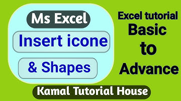 Insert Shapes in Excel II How to insert and edit shapes in Excel.