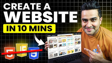 How to Make a Website in 10 Mins Using AI 🤖  No Coding Needed | Simple & Easy!