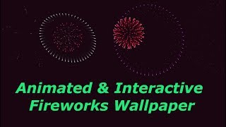 Fireworks Show - Animated & Interactive Wallpaper screenshot 5
