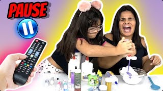 FAZENDO SLIME COM DESAFIO DO CARA OU COROA