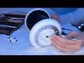 ASMR Ear Cleaning with Strong Bass (No Talking) 3Dio, bamboo, metal, fingers, q-tips / 耳かき