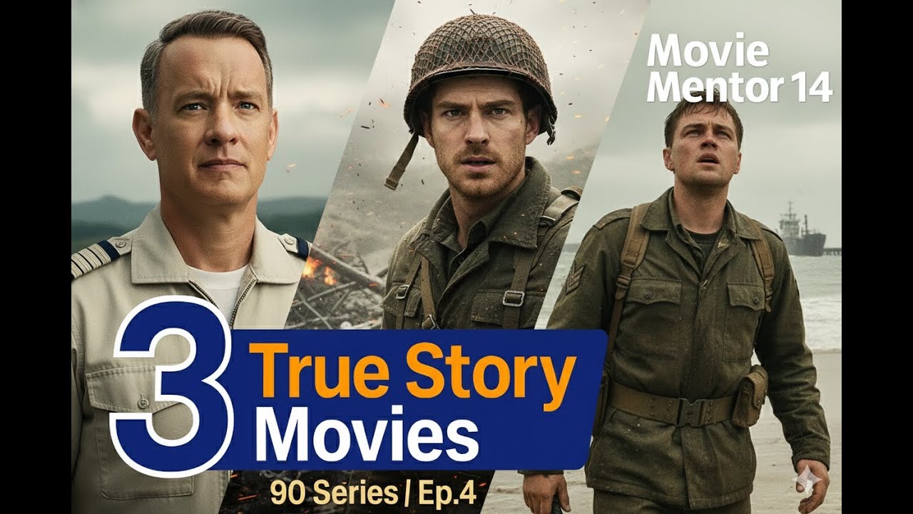 3 Best True Story Movies | Sully, Hacksaw Ridge, Dunkirk | 90 Series Ep. 4