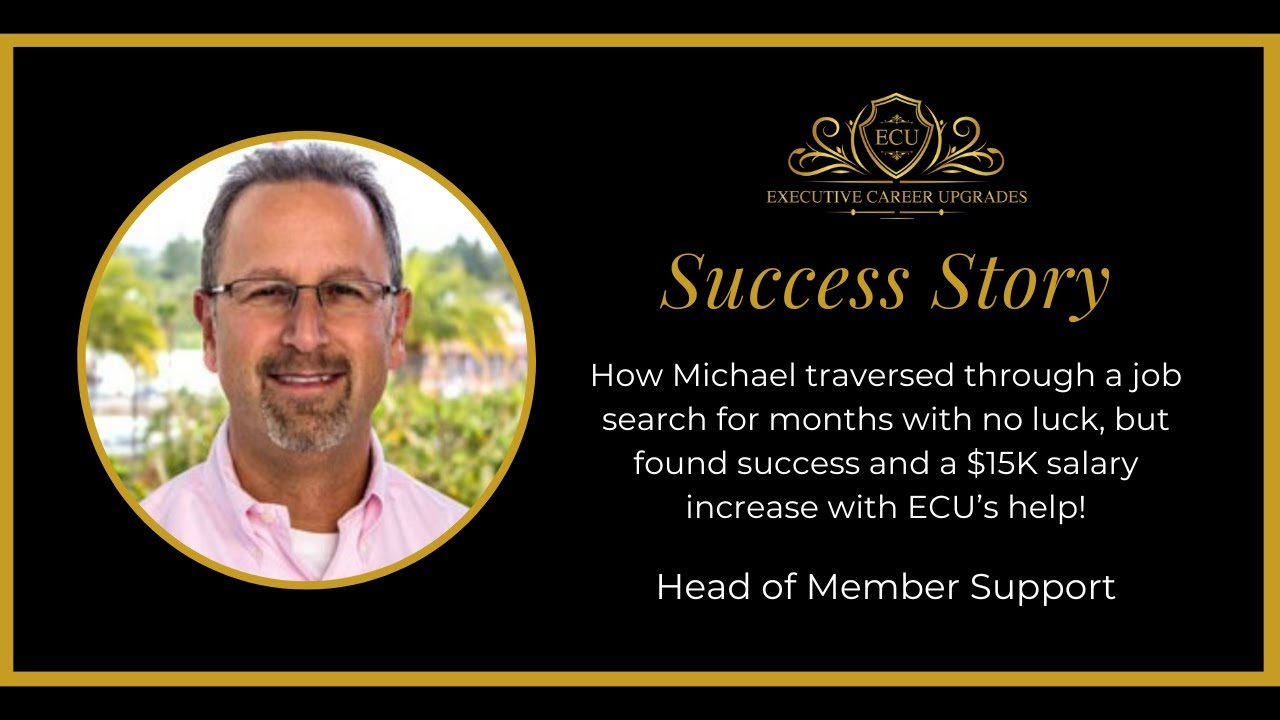 Michael - Head of Member Support - ECU Success Story