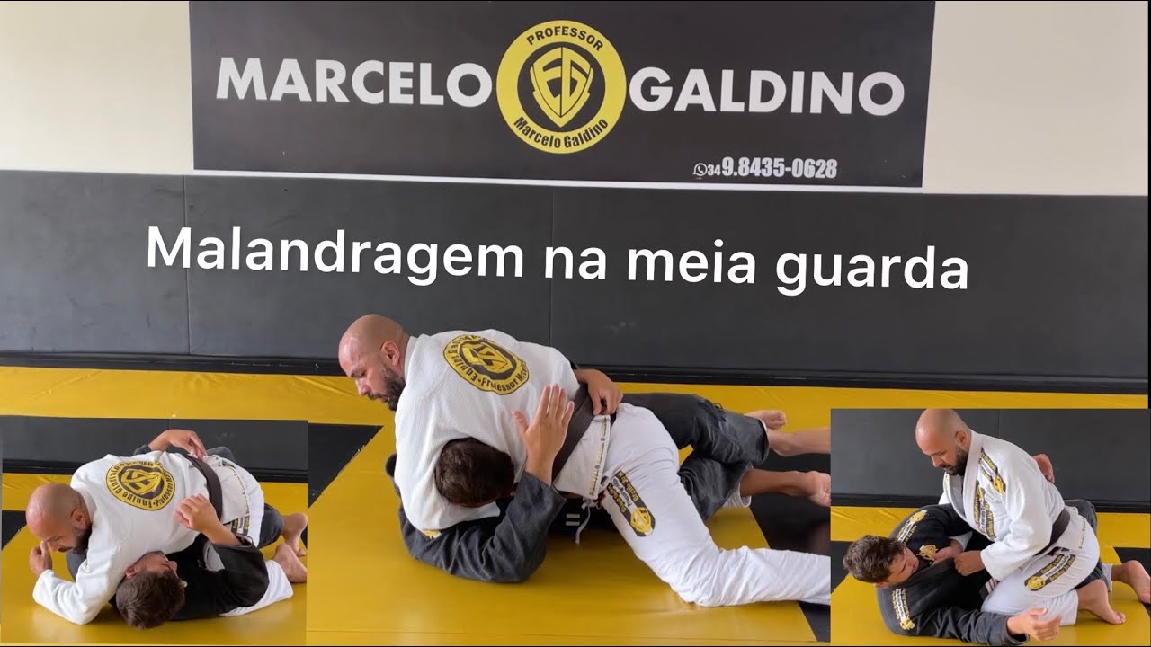 Três finalizações na MEIA GUARDA. Dei a isca e finalizei
