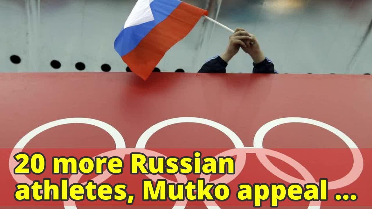 20 more Russian athletes, Mutko appeal Olympic doping bans