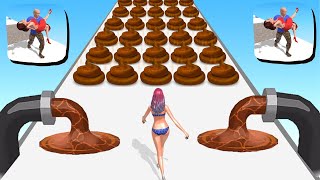 Girl Rider - All Levels Gameplay Android,ios game Mobile Game (Levels 62-63) screenshot 3