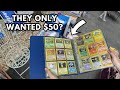 I bought a vintage pokemon card collection at a yard sale