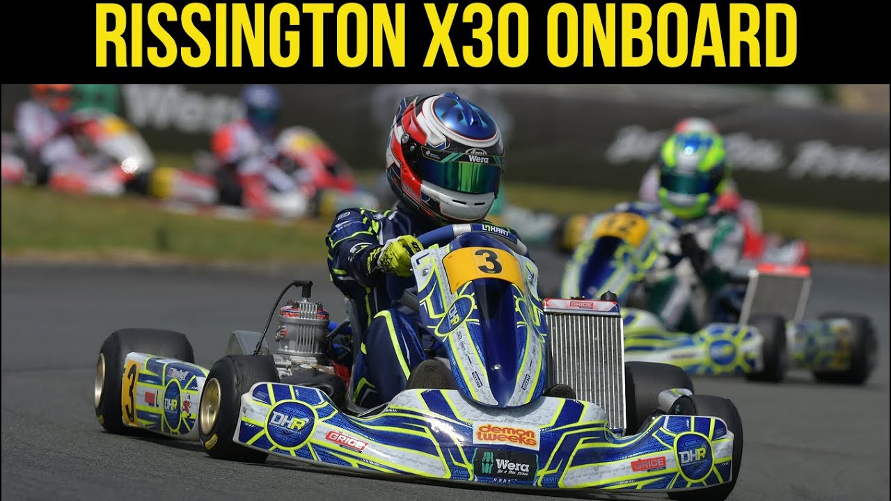 British Kart Championship | Rissington Senior X30 Onboard | LN4