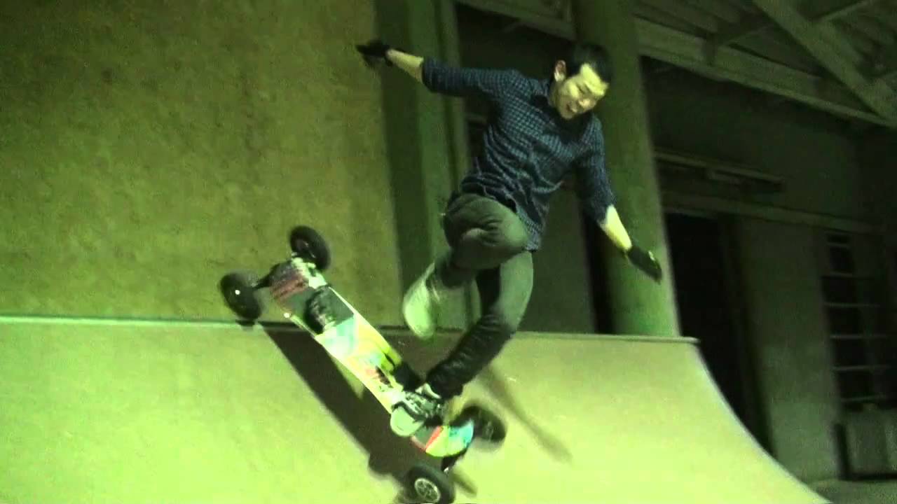 Gerrics session!Mountainboard TOYAMA