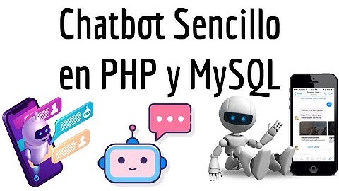 Chatbot Sencillo en PHP y MySQL